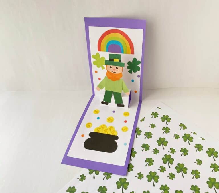 Leprechaun St. Patrick’s Day Card With Free Template