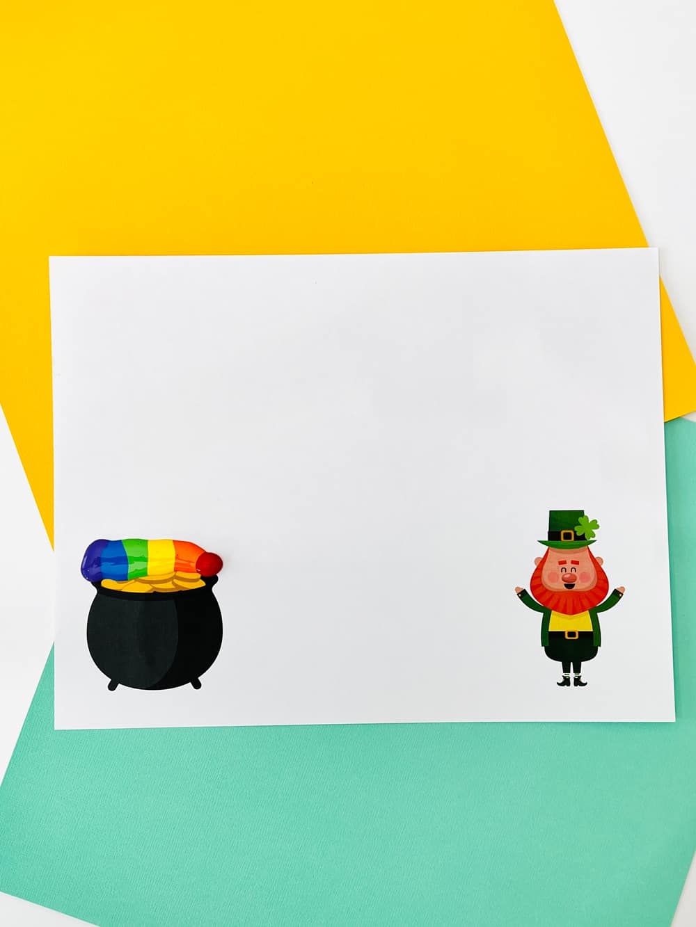 St. Patricks Rainbow Craft