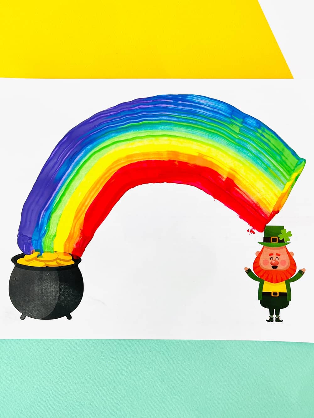 St. Patricks Rainbow Craft