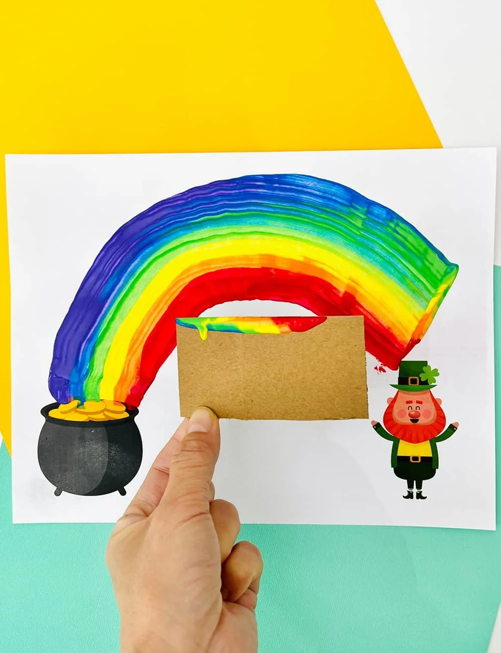 St. Patricks Rainbow Craft