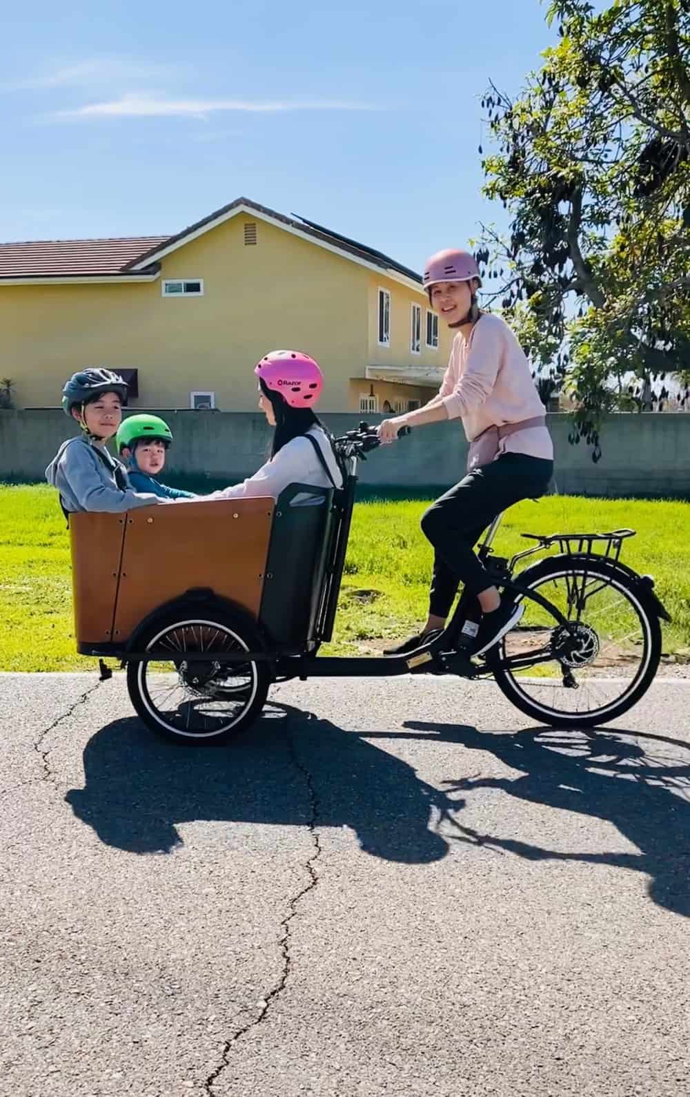 Ferla family cargo bike
