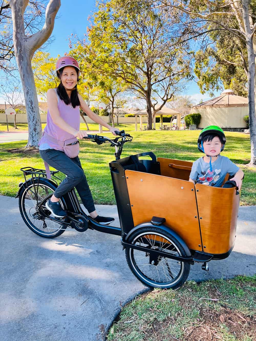 Ferla family cargo bike