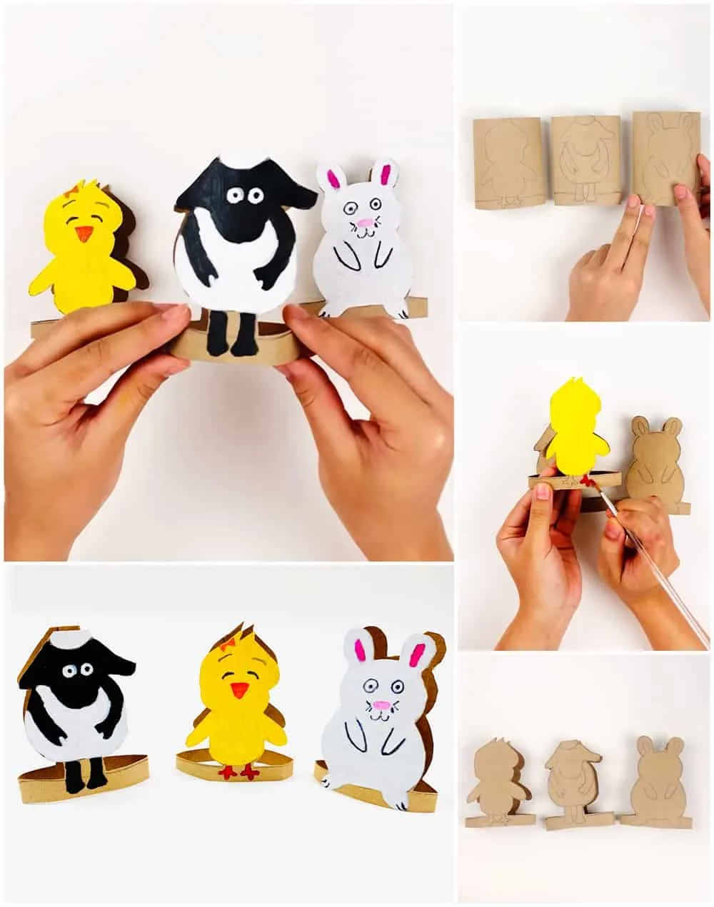 Easter Paper Tube Craft