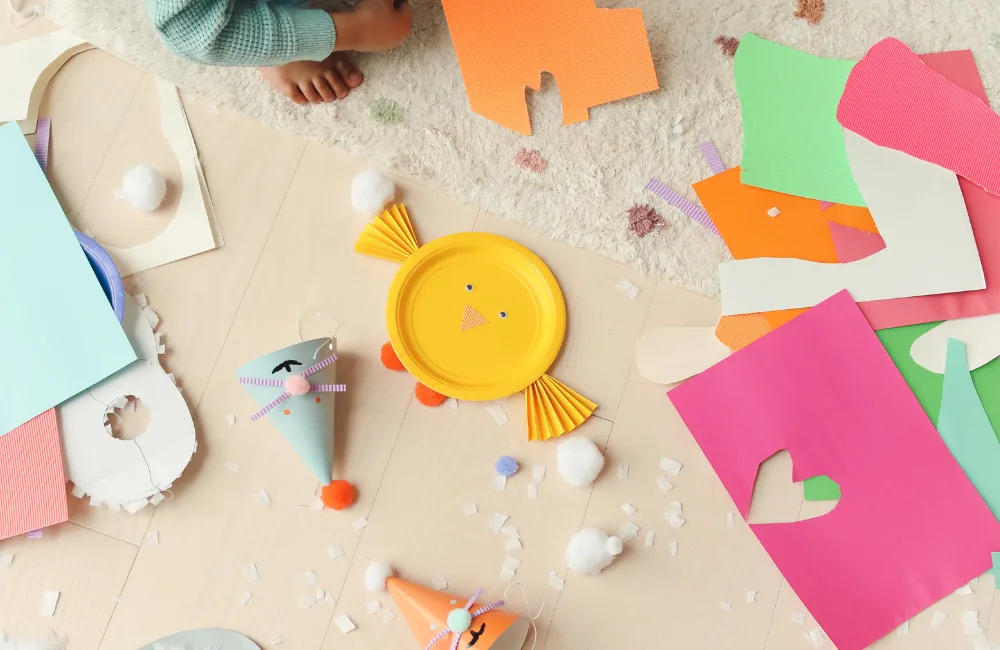 Simple and Fun Arts and Crafts for 3 Year Olds