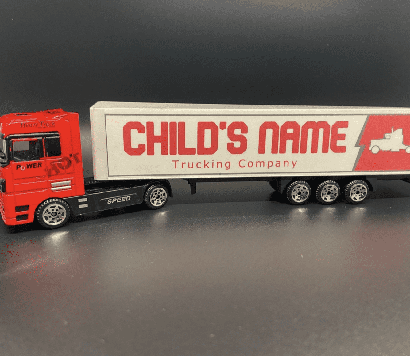 personalized truck for kids