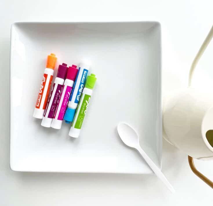 Alphabet Dry Erase Experiment