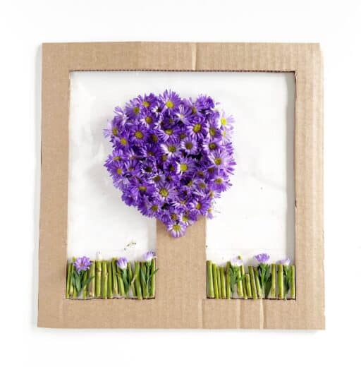 This Cardboard Flower Craft Is A Fun Spring Activity For Kids