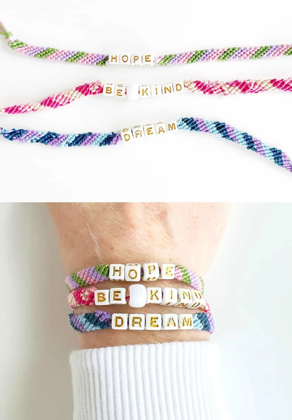 Beaded String Bracelets