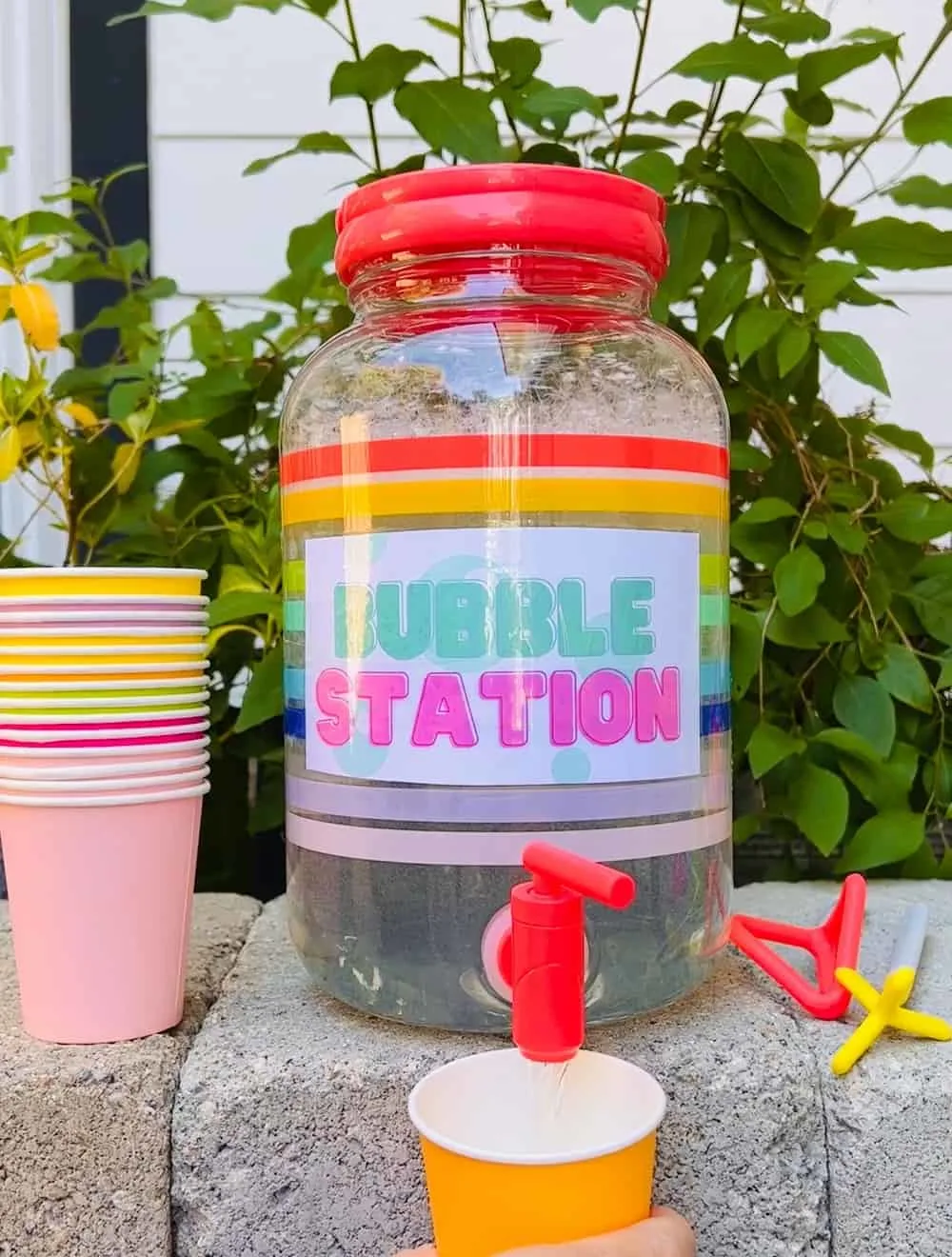 Bubble Refill Station