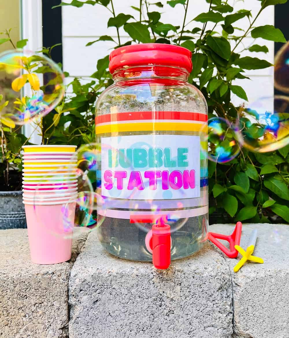 Bubble Refill Station