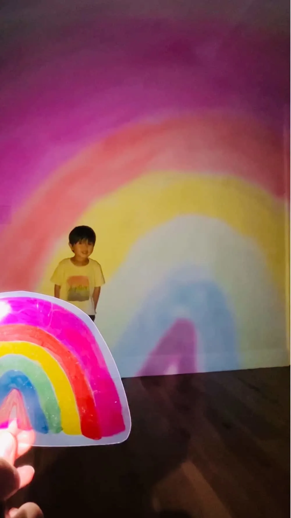 DIY Giant Rainbow Projector