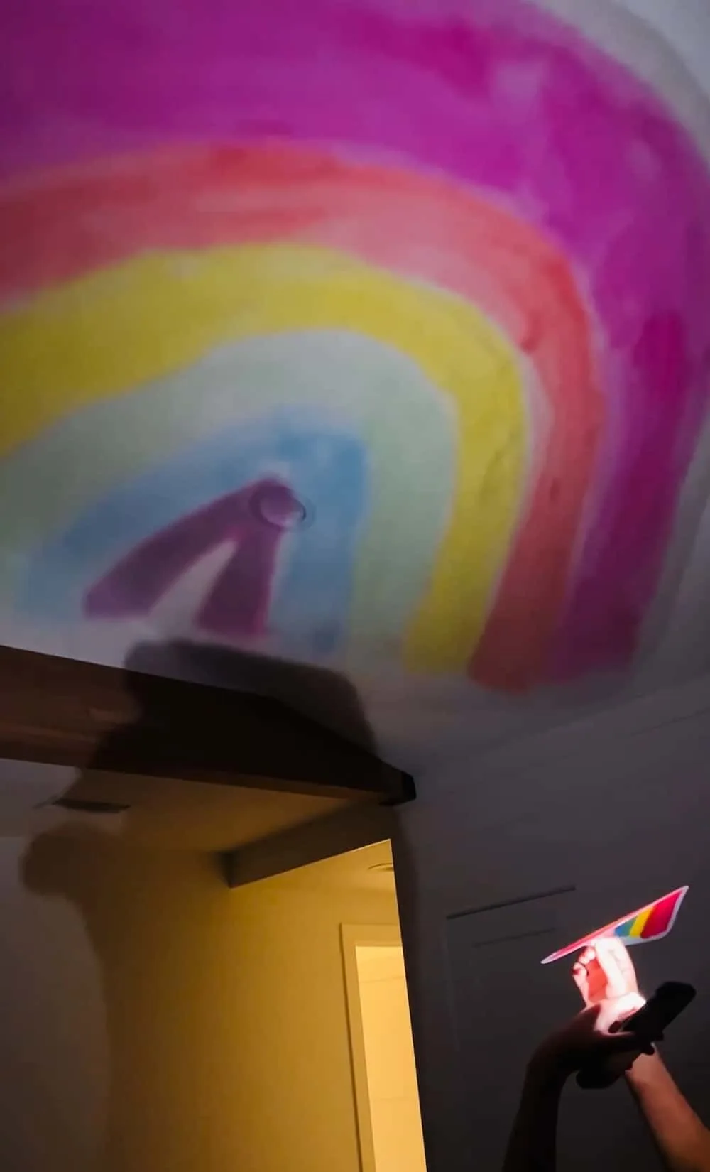 DIY Giant Rainbow Projector