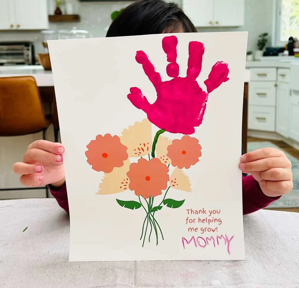 Mother's Day Handprint Art