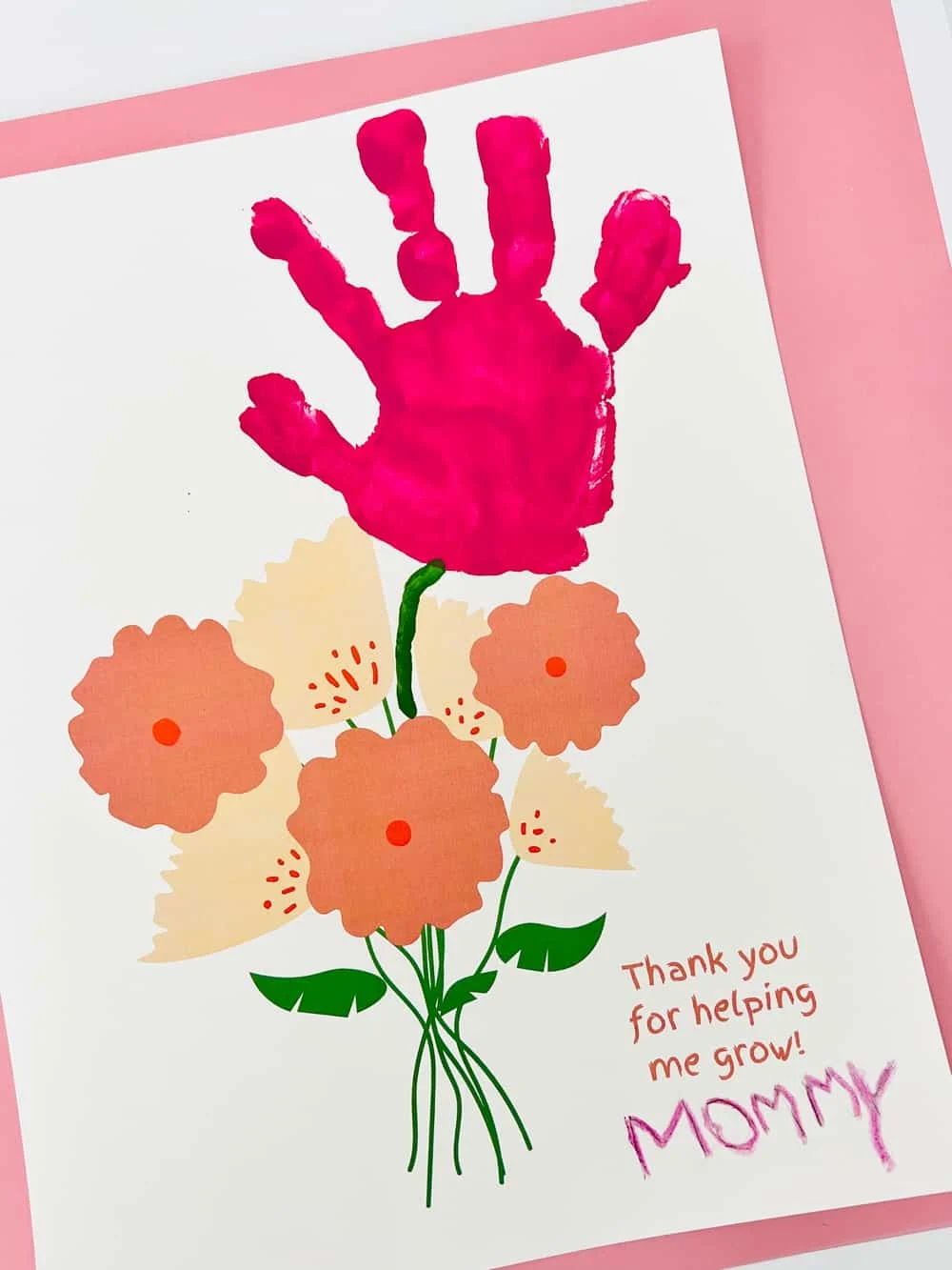 Mother's Day Handprint Art