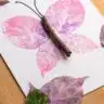 leaf butterfly craft