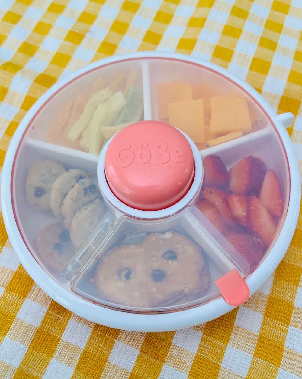 Gobe Kids Lunchbox with Snack Spinner