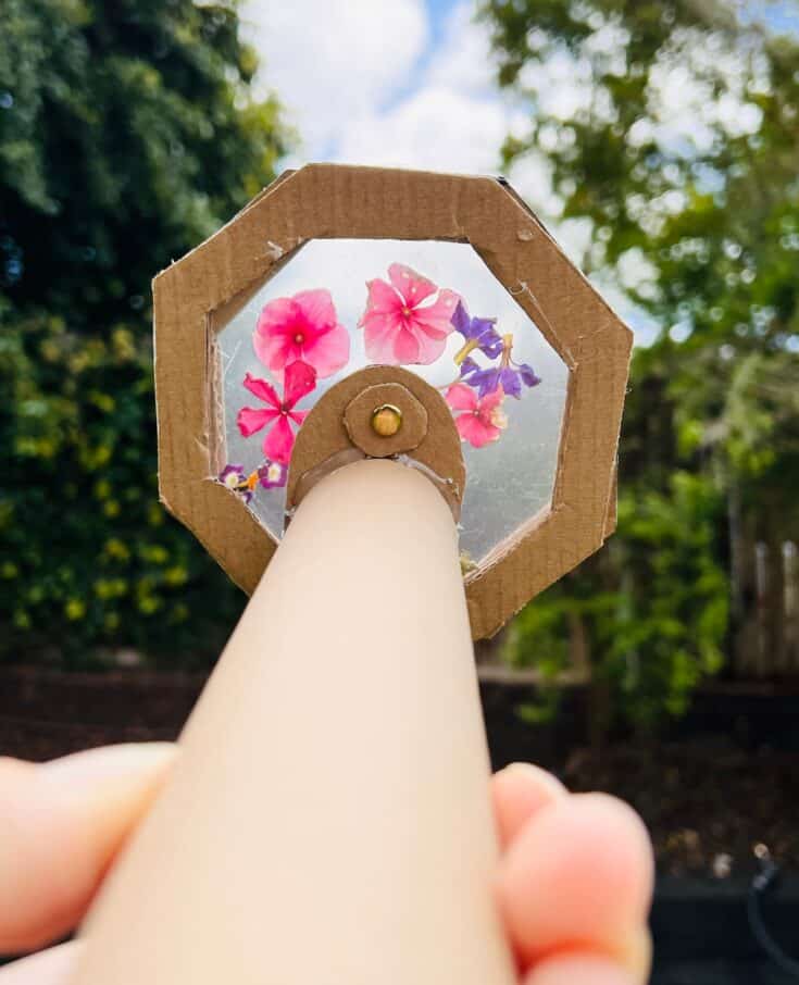 DIY Cardboard Kaleidoscope Idiom Studio