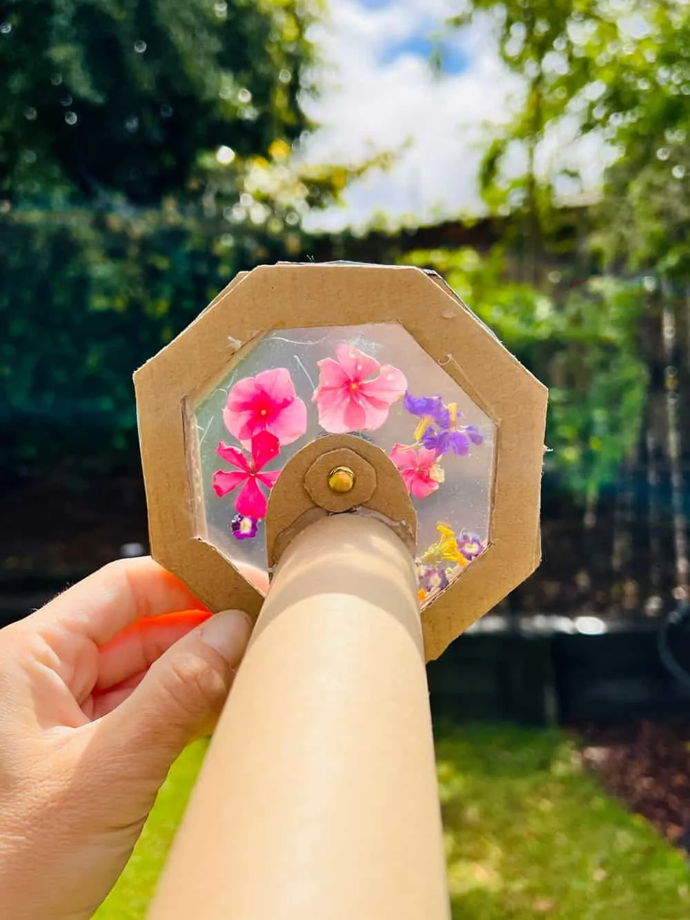 DIY Cardboard Kaleidoscope