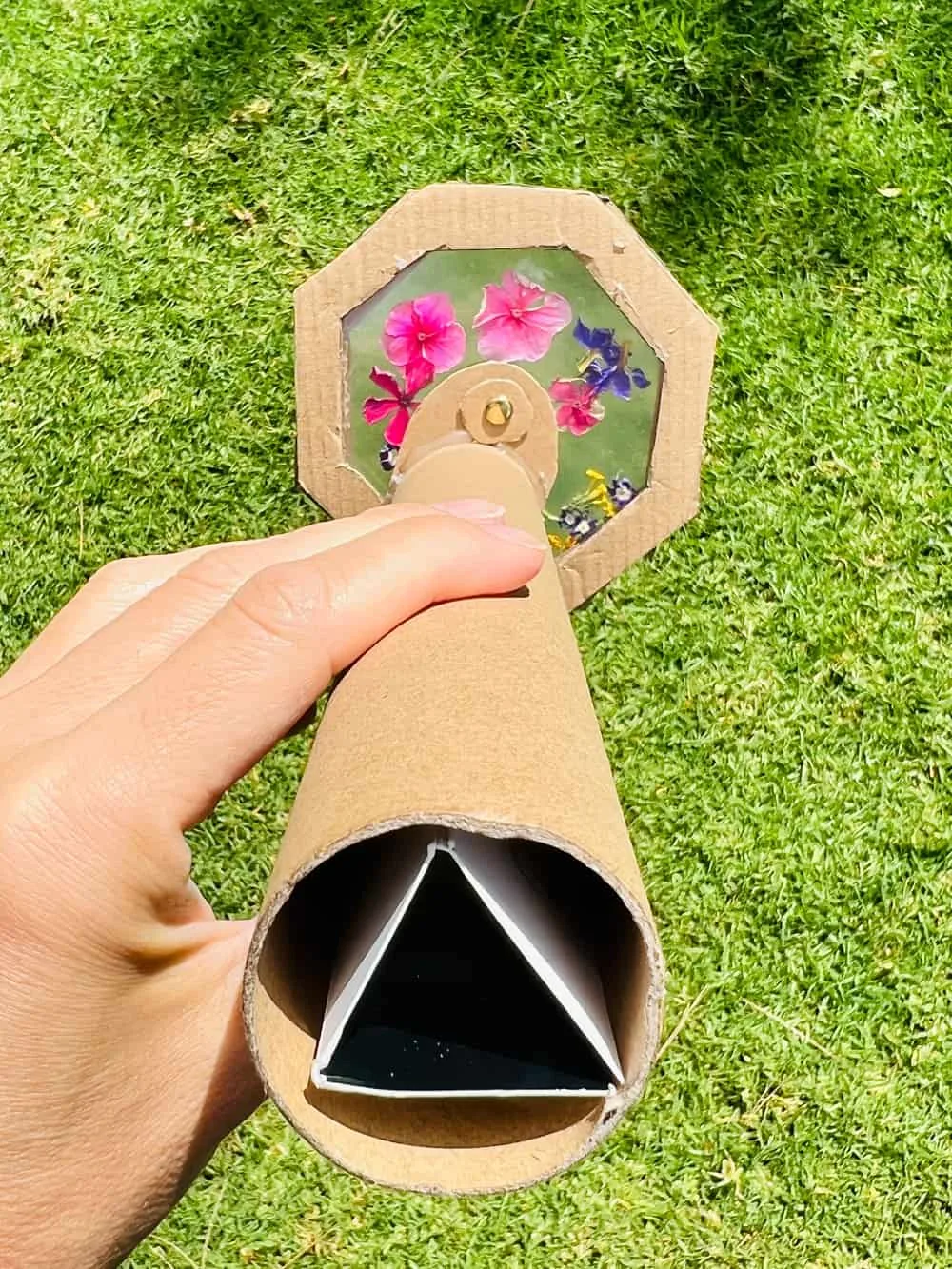 DIY Cardboard Kaleidoscope
