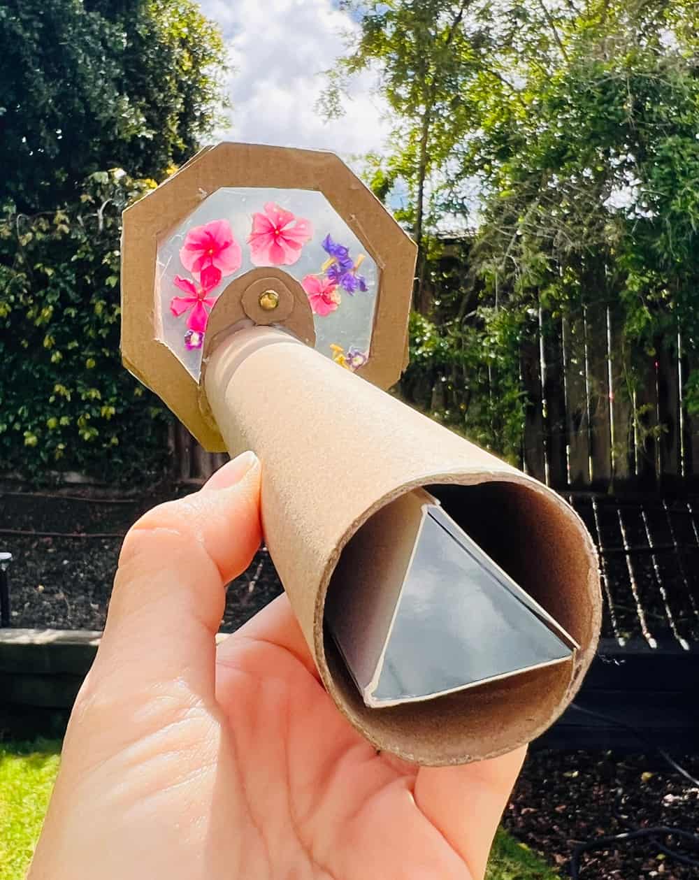 DIY Cardboard Kaleidoscope