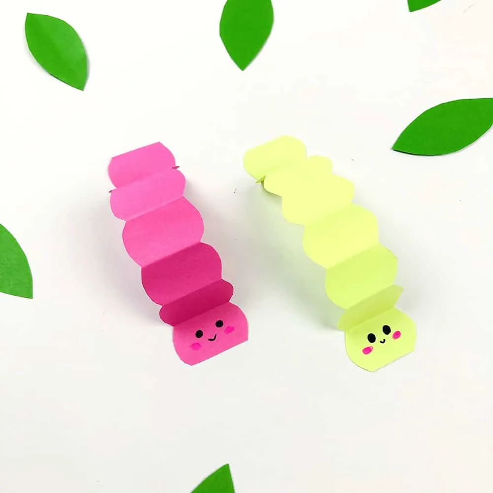 Moving Paper Caterpillar Craft