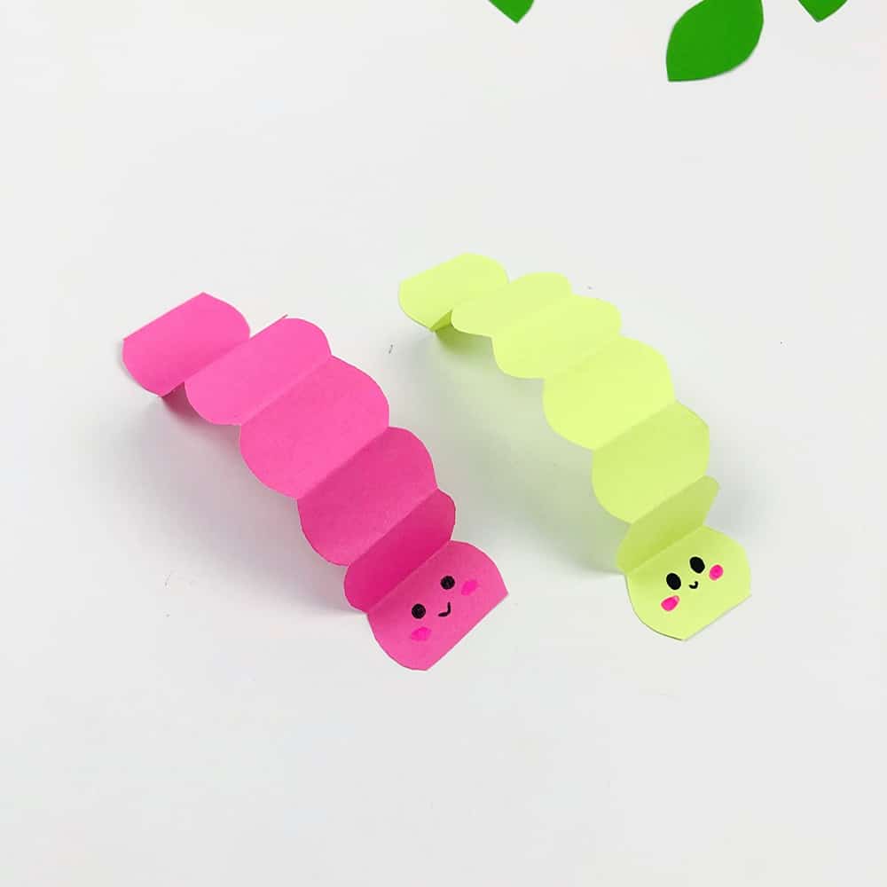 Moving Paper Caterpillar Craft