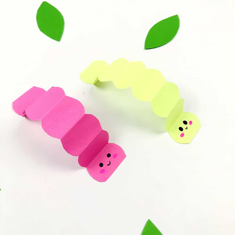 Moving Paper Caterpillar Craft