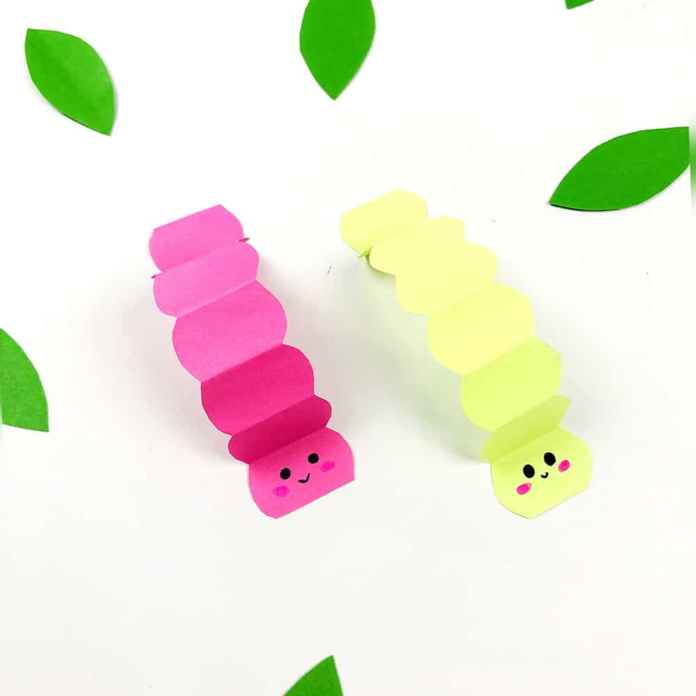 Moving Paper Caterpillar Craft