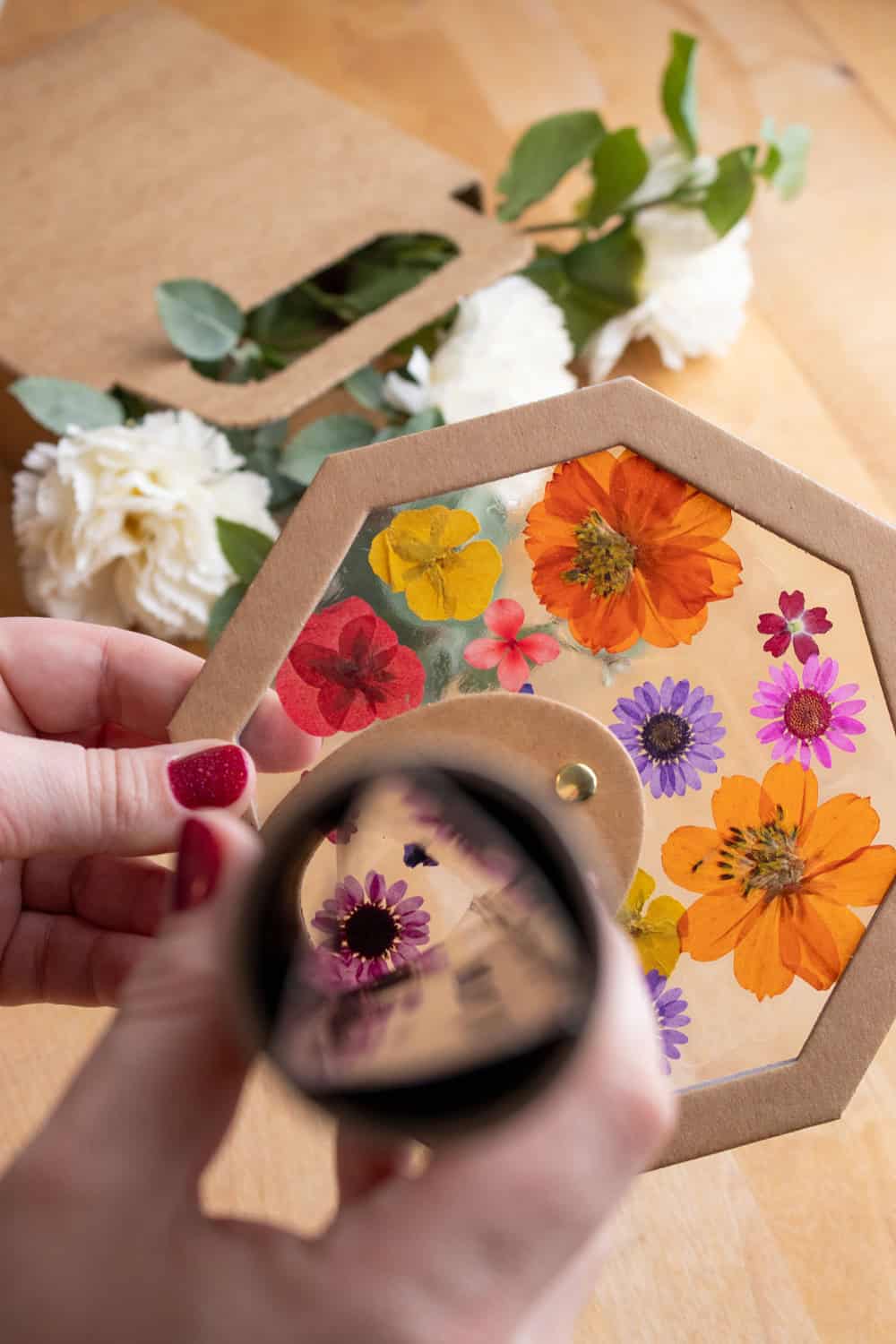 nature kaleidoscope craft 