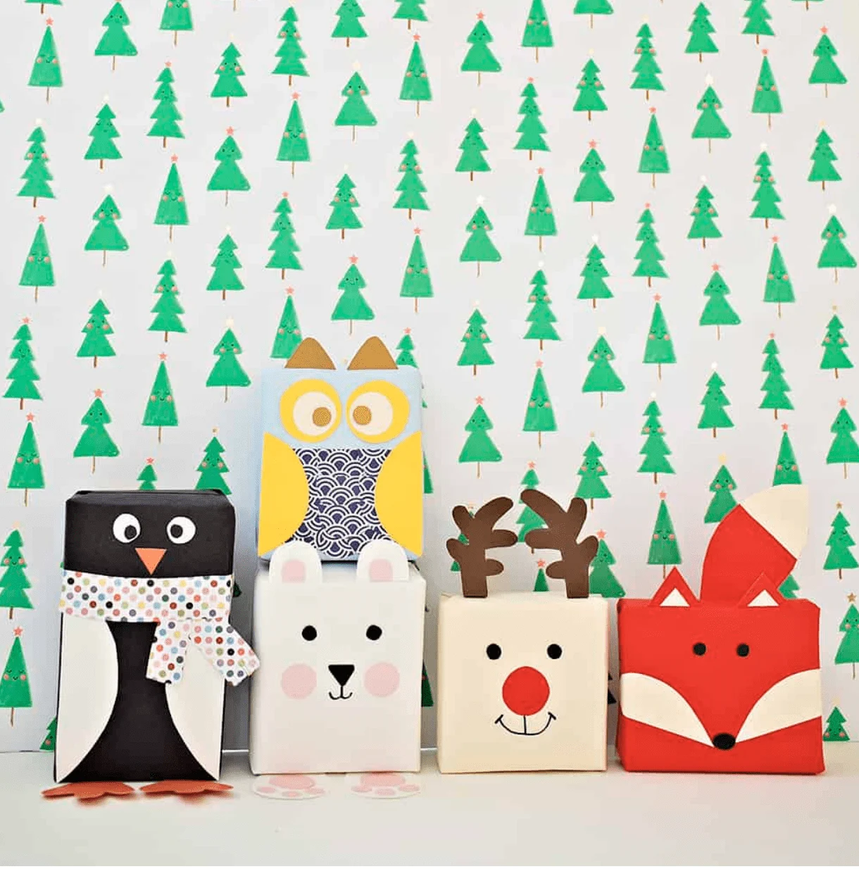 animal gift wrap