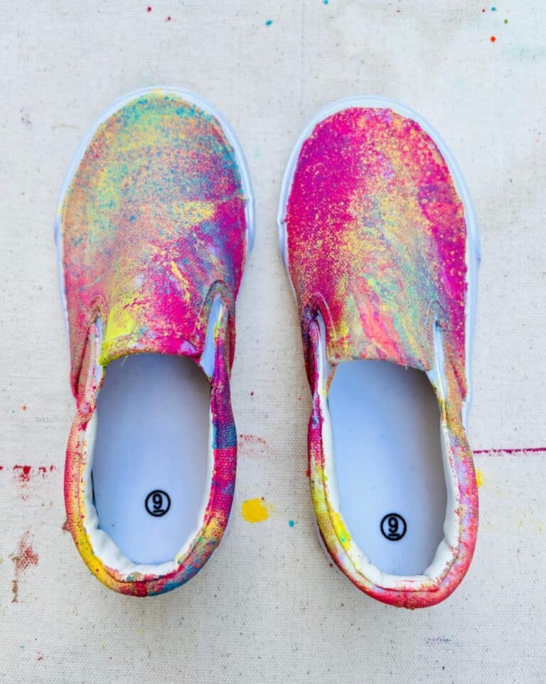 How to Hydro Dip Shoes – Easy Tutorial