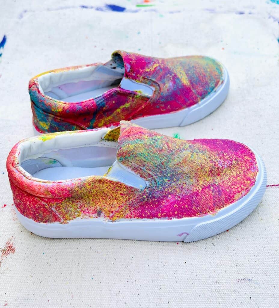 How to Hydro Dip Shoes Easy Tutorial