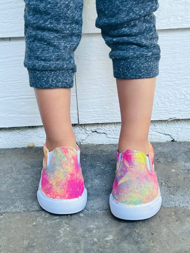 How to Hydro Dip Shoes Easy Tutorial