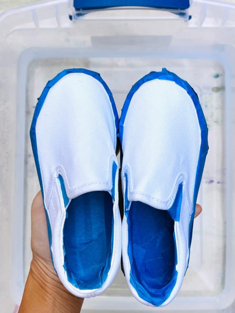 How to Hydro Dip Shoes Easy Tutorial