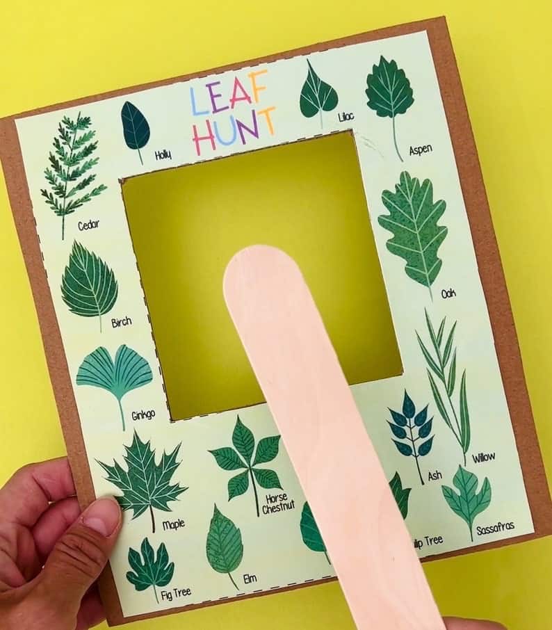  Leaf Hunt Printable