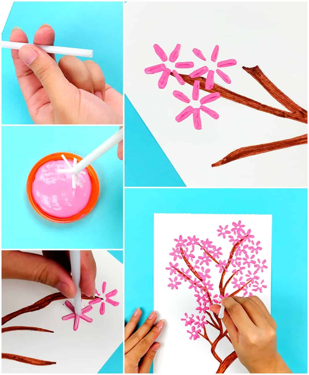 Straw Flower Painting