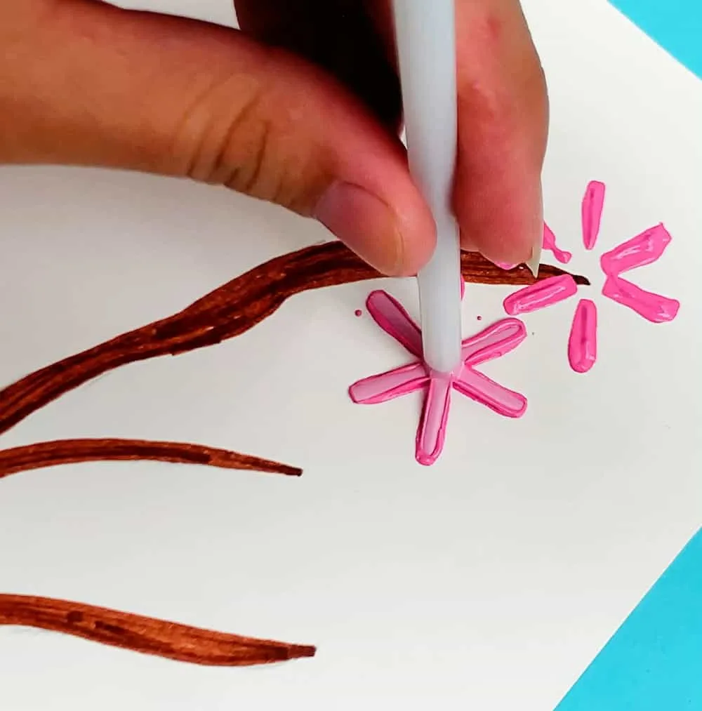 Straw Flower Painting