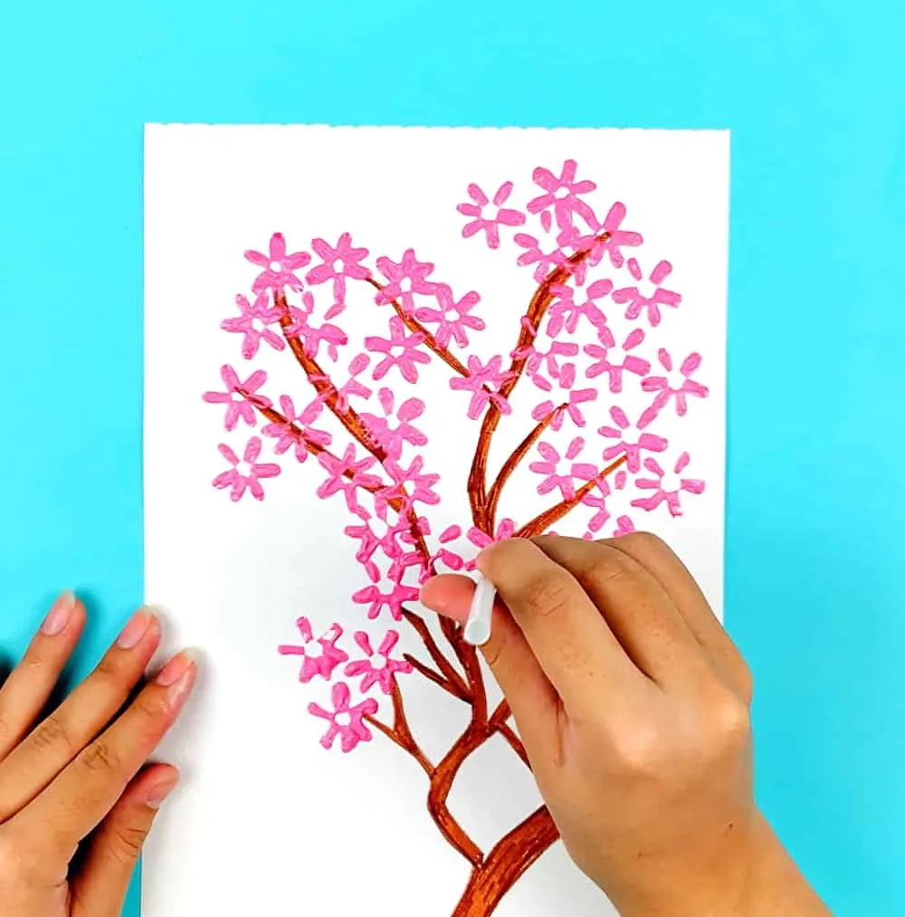 Straw Flower Painting