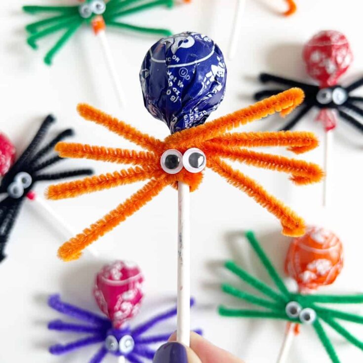 These Spider Lollipops Are A Cute Not Creepy Halloween Treat