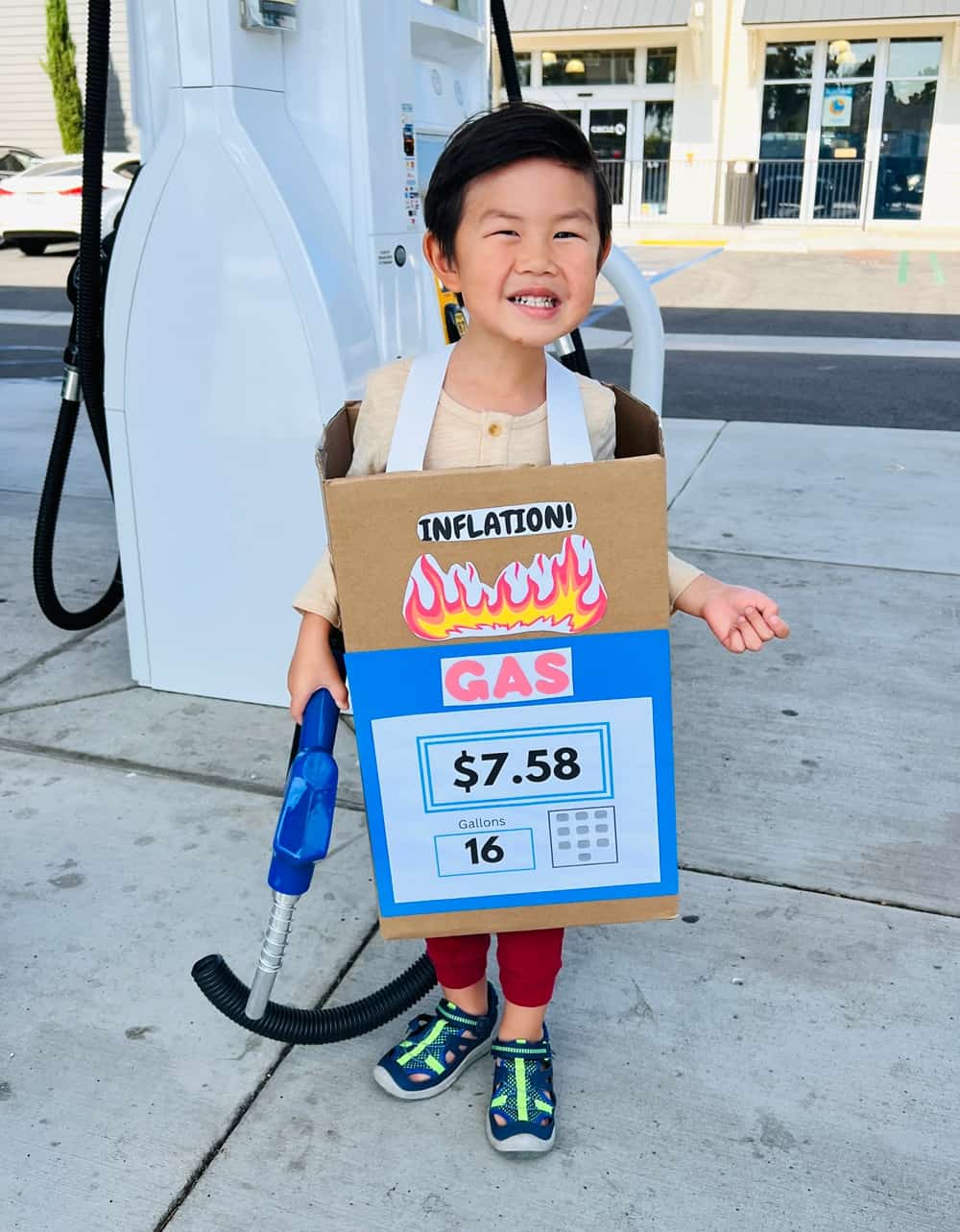 Gas Pump Costume