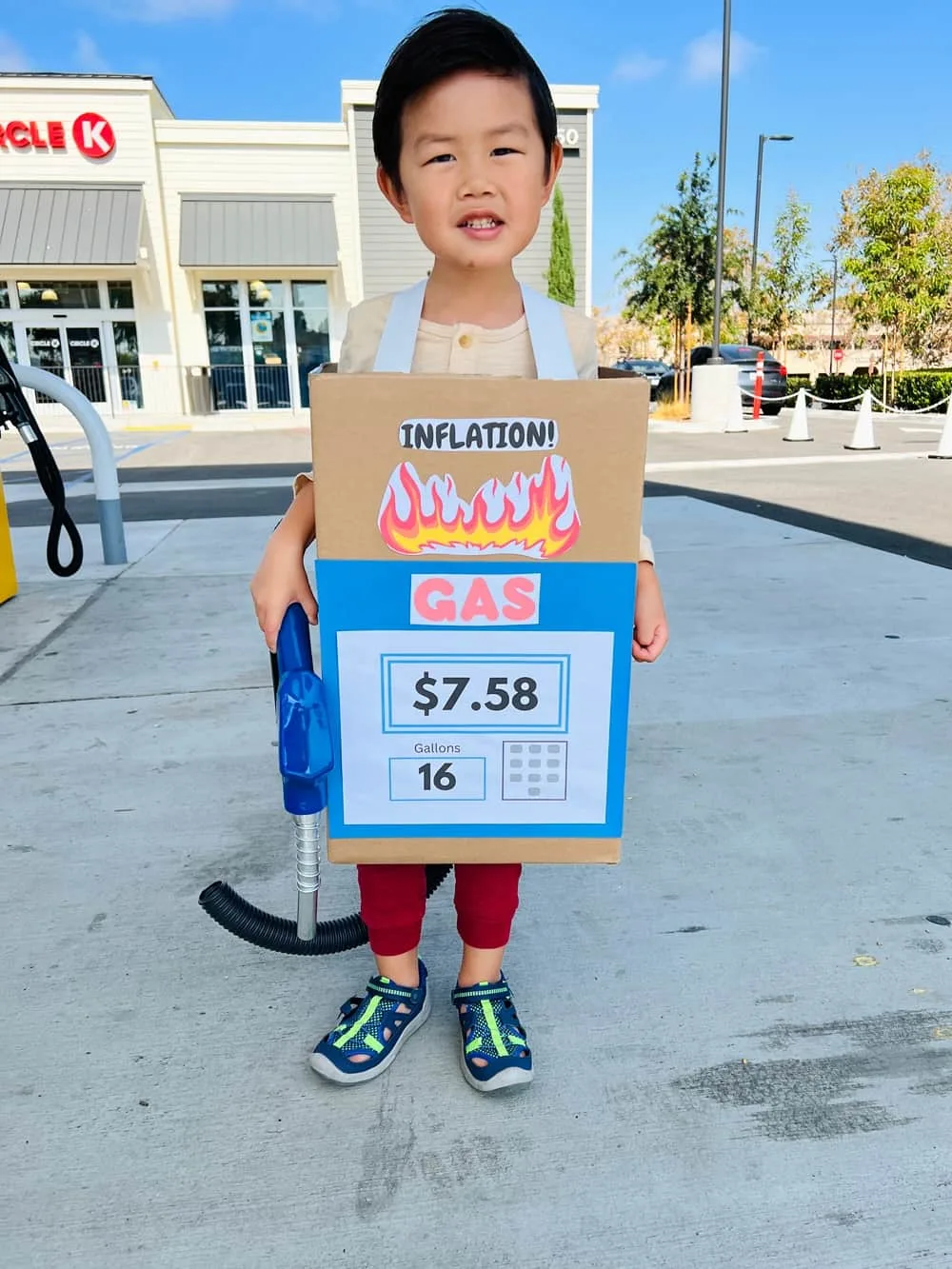 Gas Pump Costume