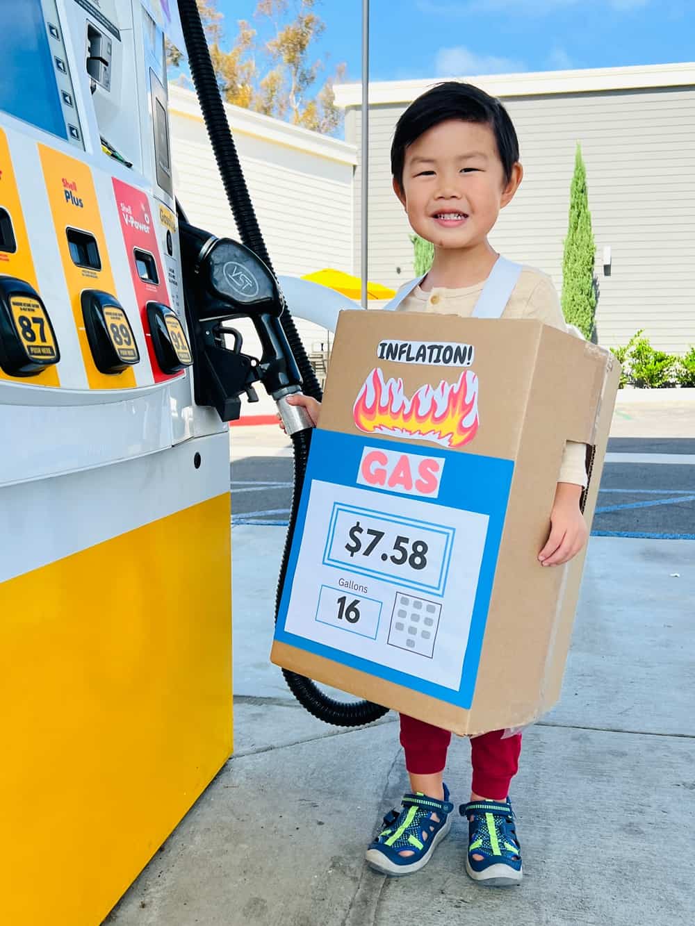 Gas Pump Costume