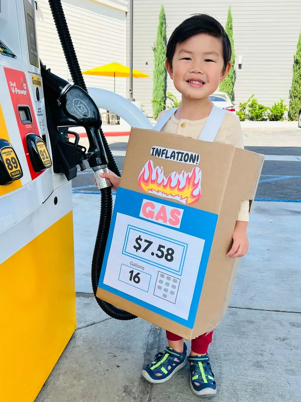 Gas Pump Costume