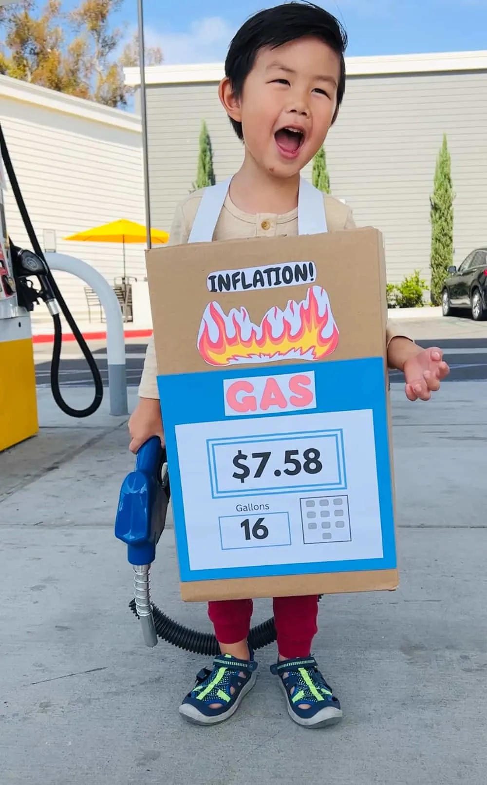 Gas Pump Costume