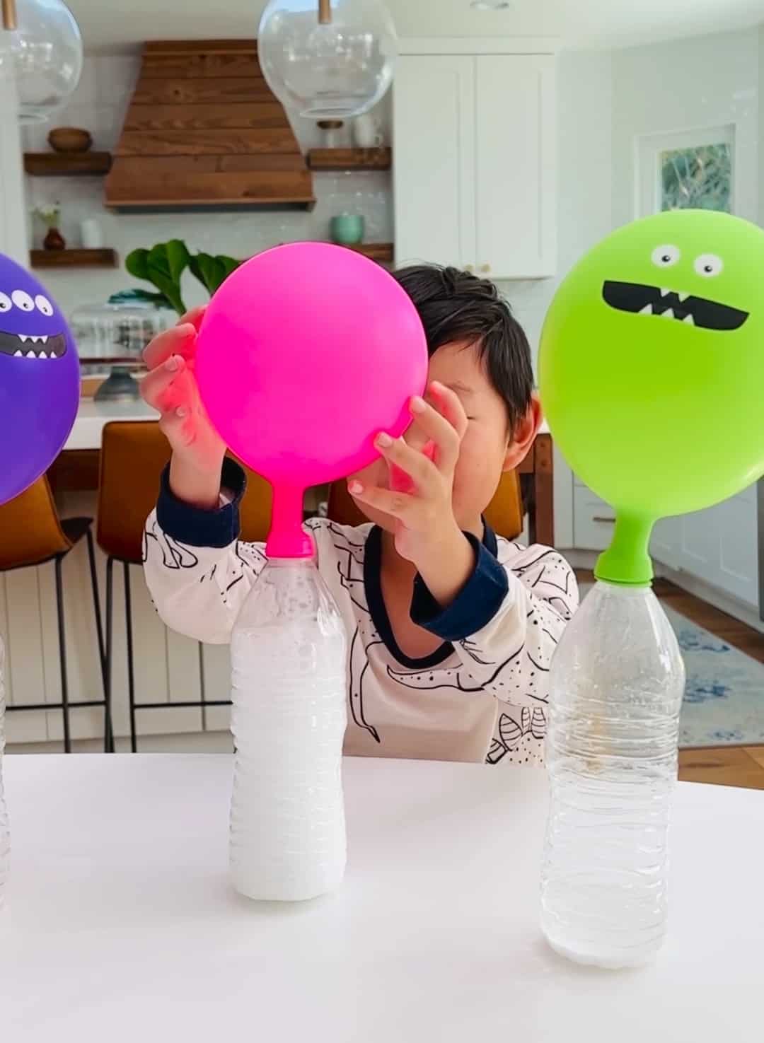 Halloween Science Monster Balloon Experiment