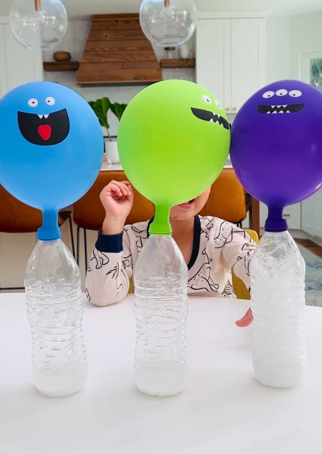 Halloween Science Monster Balloon Experiment