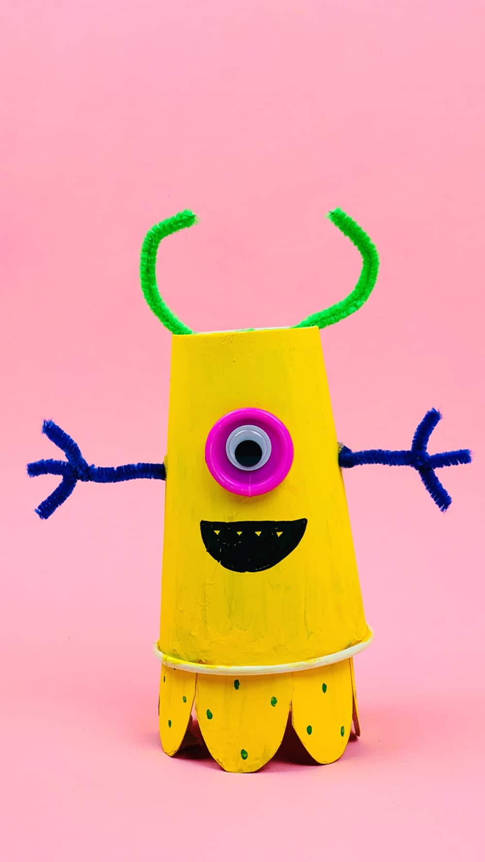 Paper Cup Monster Craft