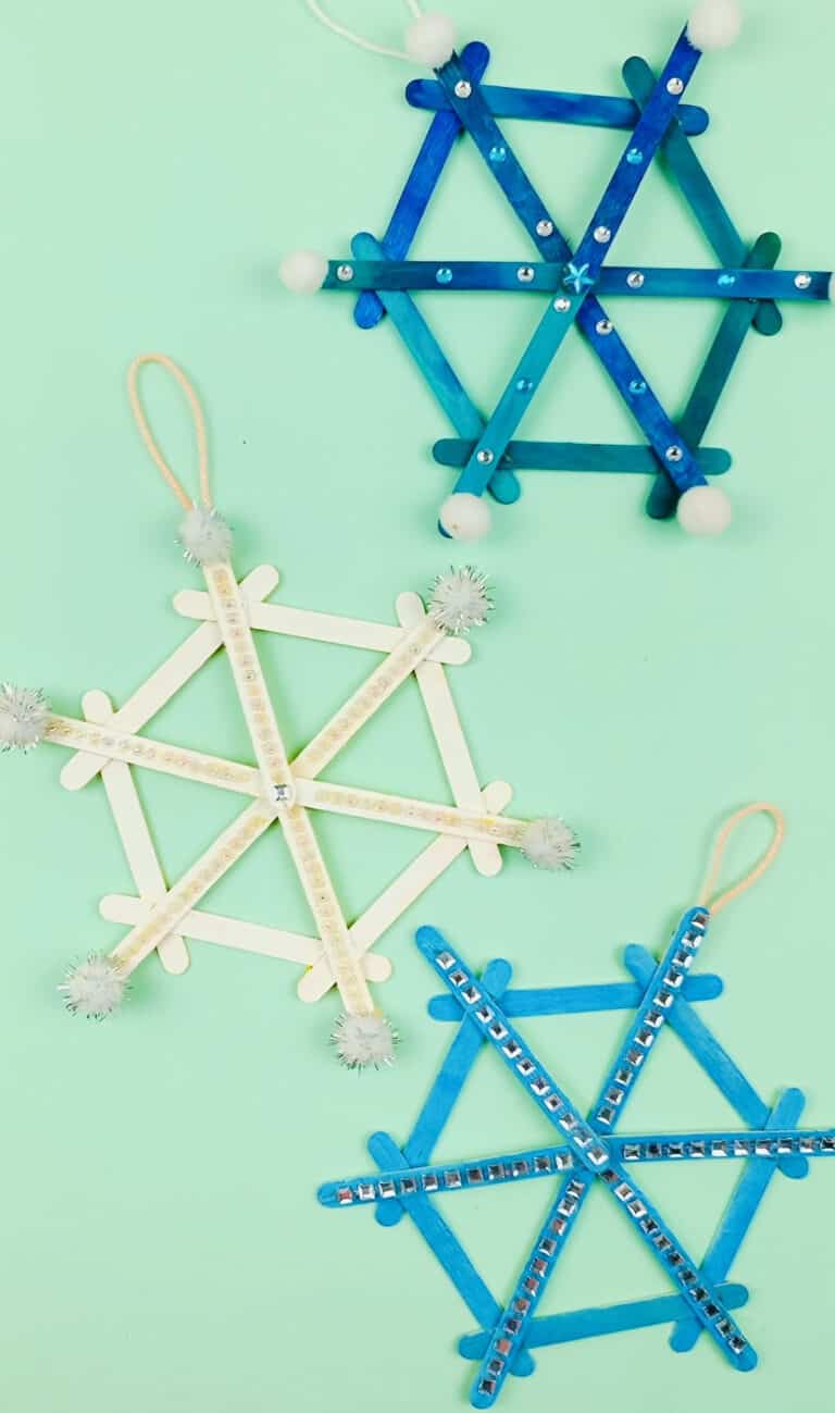 Popsicle Stick Snowflake Craft: An Easy Step-by-Step Tutorial