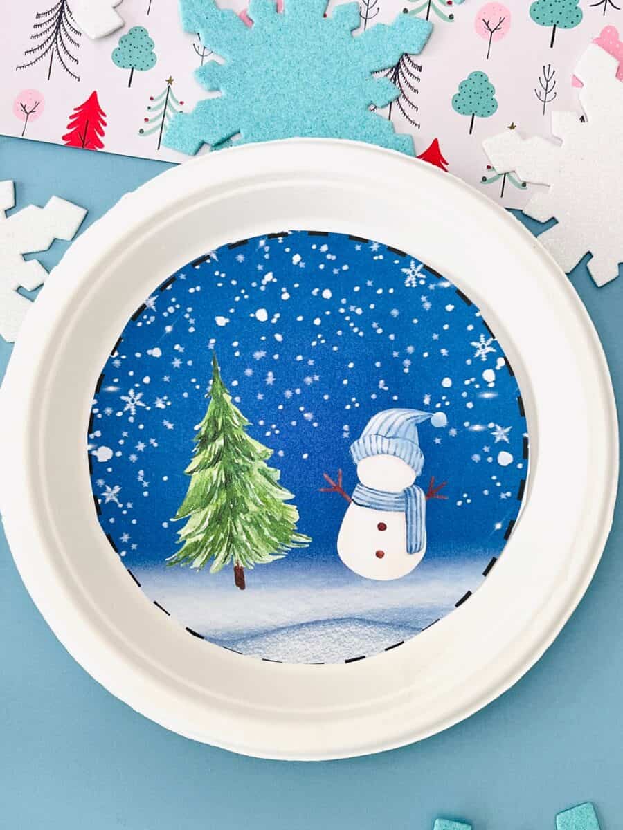 Snow Globe Paper Craft Make Magical Memories