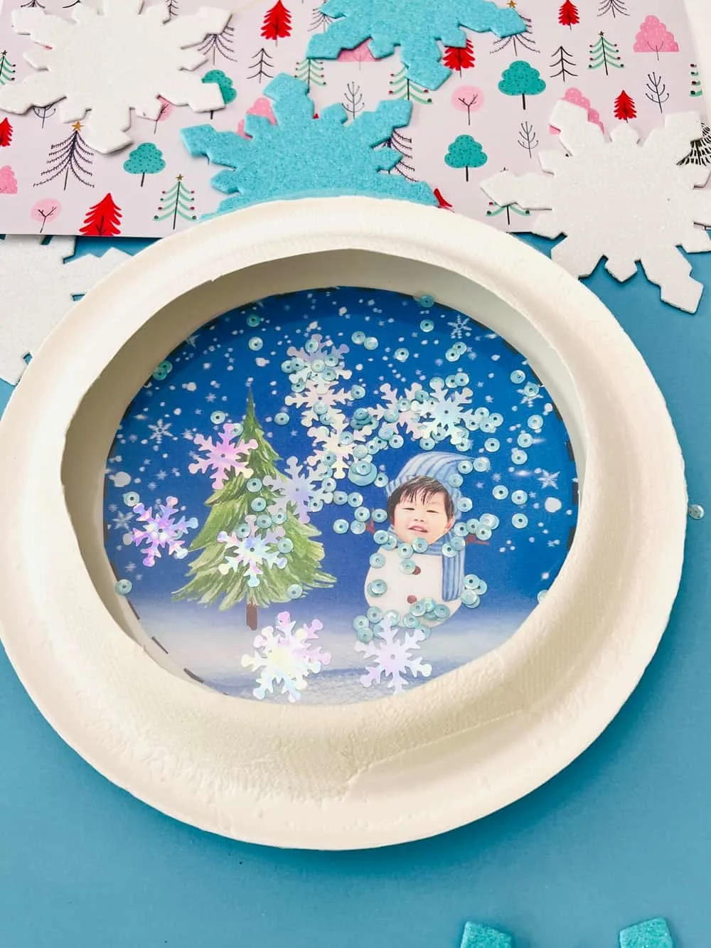 Snow Globe Paper Craft